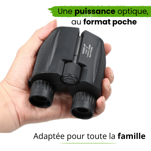 Jumelles de randonnée Caméléon® 10x25 – Compactes, Légères et Performantes - KALPANA