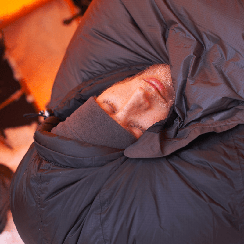 KALPANA Sac de Couchage Grand Froid – Nylon & Isolation Thermique jusqu'à - 15°C - KALPANA