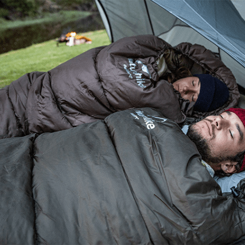 KALPANA Sac de Couchage Léger – Isolant & Imperméable | Confort jusqu'à 6°C - KALPANA