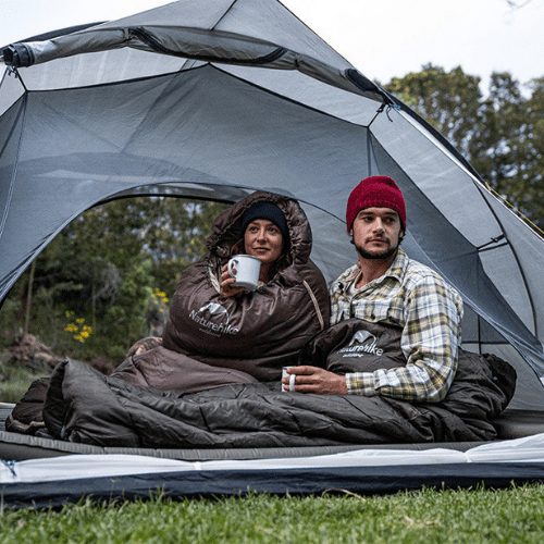 KALPANA Sac de Couchage Léger – Isolant & Imperméable | Confort jusqu'à 6°C - KALPANA