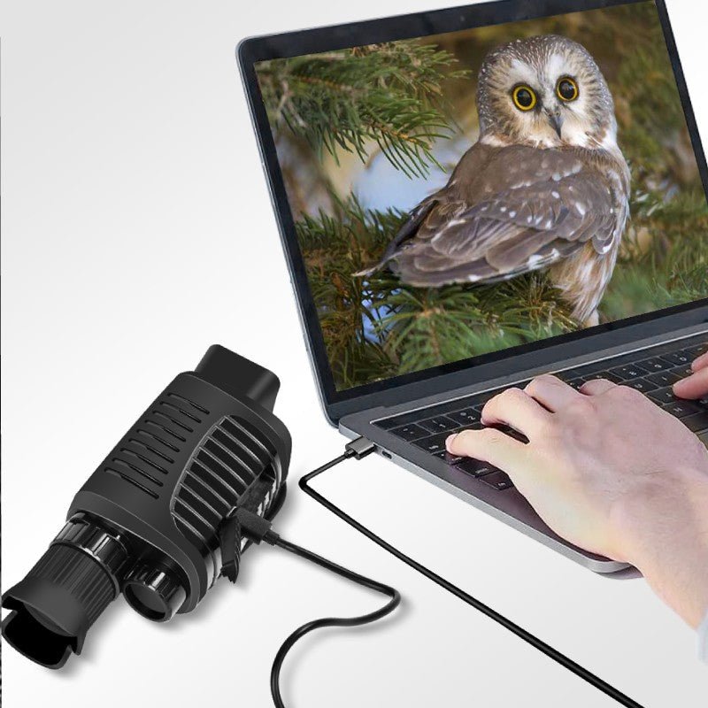 Monoculaire de Vision Nocturne Chouette® – Zoom X15 & Enregistrement Full HD - KALPANA