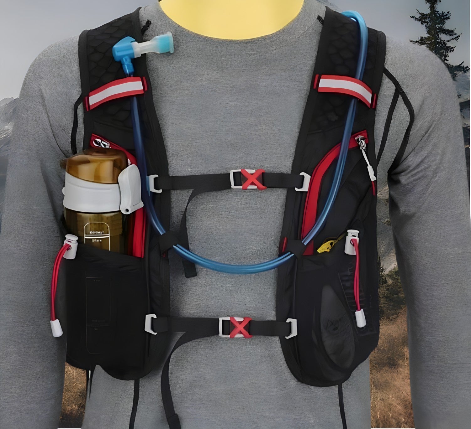 Sac à Dos d'Hydratation 2L – Léger & Respirant | Randonnée, Course & VTT - KALPANA