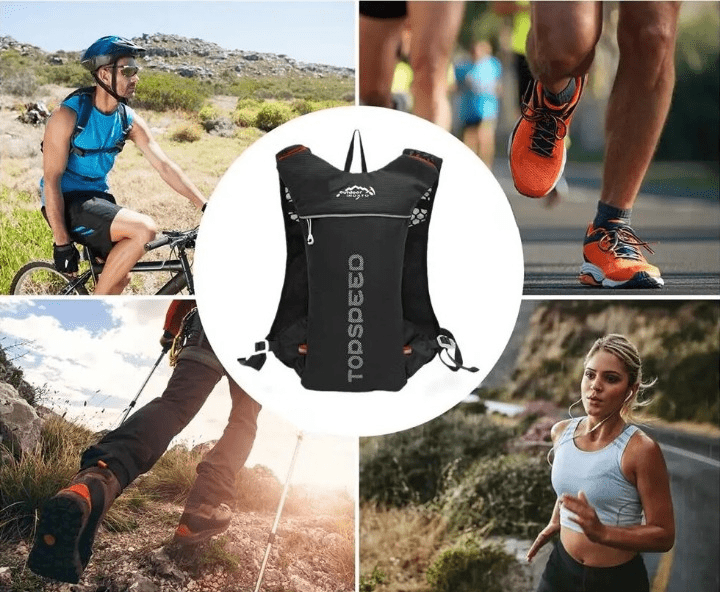 Sac à Dos d'Hydratation 2L – Léger & Respirant | Randonnée, Course & VTT - KALPANA