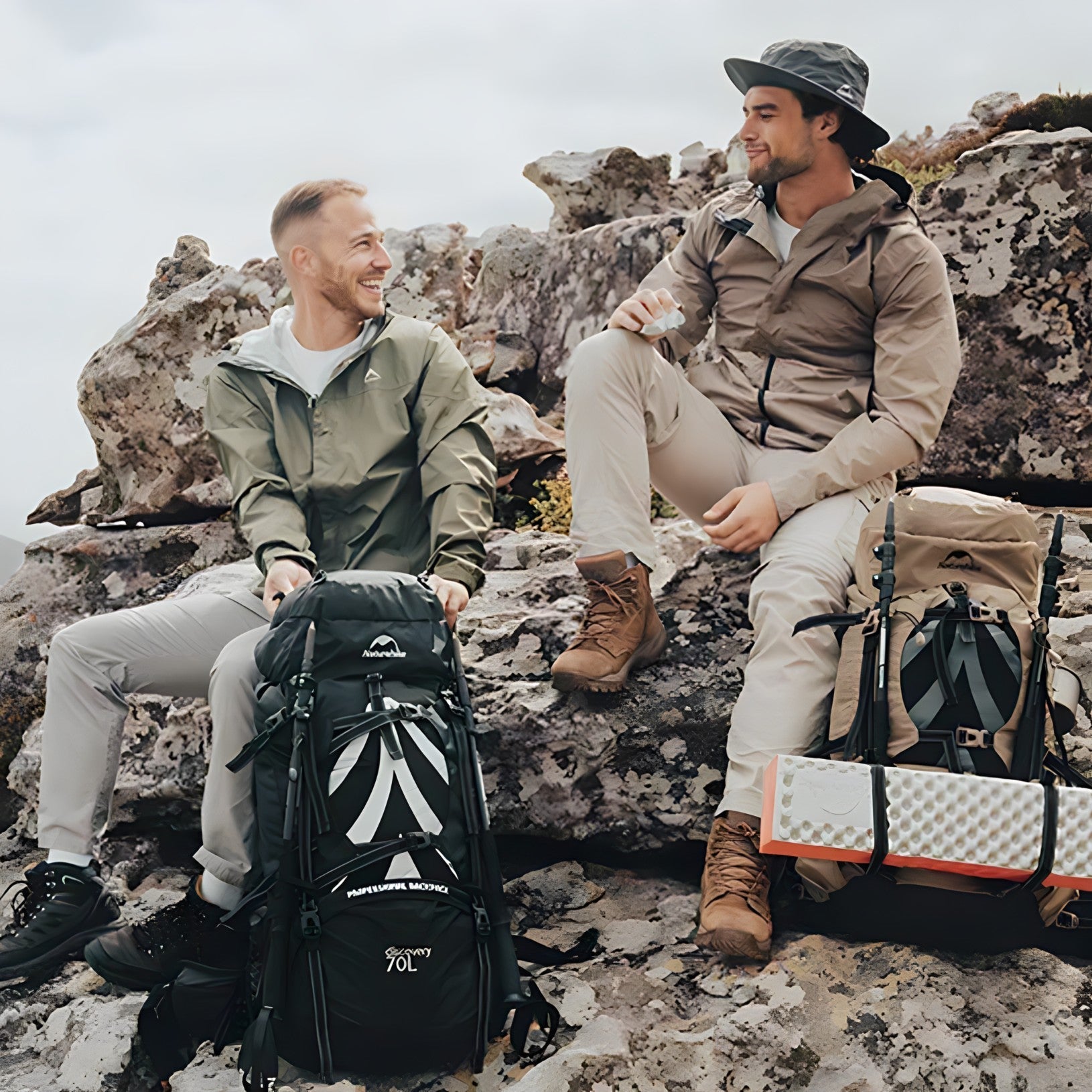 Sac de Trekking 70L – Confort Ergonomique | Longue Randonnée & Trek - KALPANA