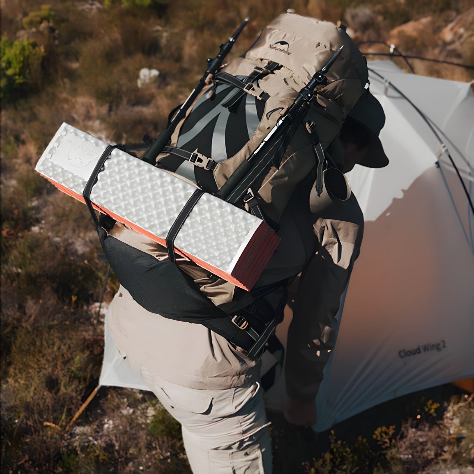 Sac de Trekking 70L – Confort Ergonomique | Longue Randonnée & Trek - KALPANA