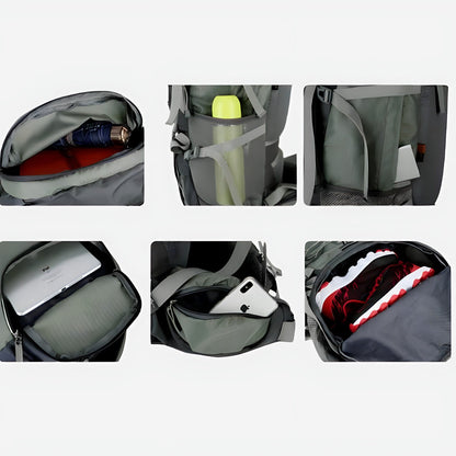 Sac de Randonnée 75L – Ultra Résistant | Aventure & Trekking - KALPANA